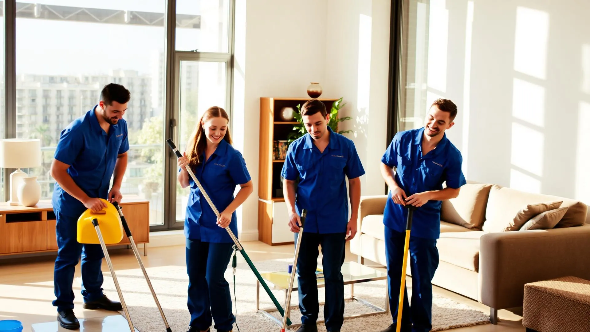Professional cleaning team in Toronto